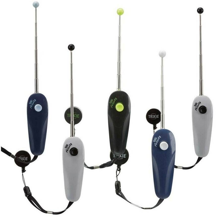 Hundesport Schecker Target Stick mit Clicker - 5 Stück