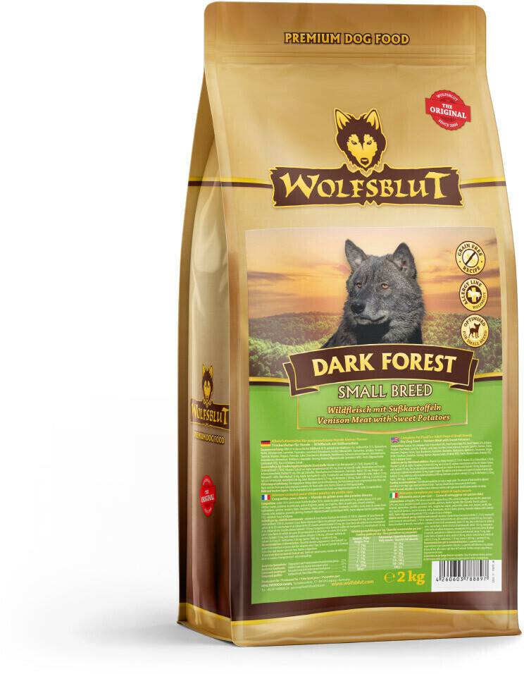 Wolfsblut Dark Forest Small Breed Trockenfutter2kg Wolfsblut Dark Forest Small Breed Trockenfutter