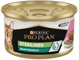 Purina Pro Plan Sterilised Adult Cat Maintenance Tuna and Salmon12x85g Purina Pro Plan Sterilised Adult Cat Maintenance Tuna and Salmon