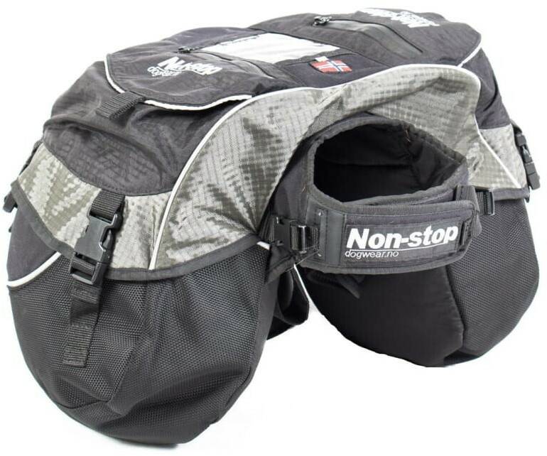 Outdoor-Hundezubehör Non-stop dogwear Amundsen PackXXS 52-56cm grau