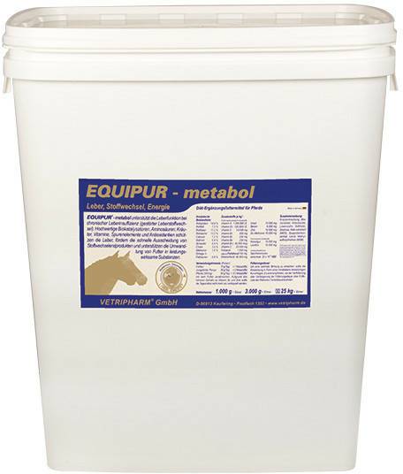 VETRIPHARM EQUIPUR-metabol25 kg VETRIPHARM EQUIPUR-metabol