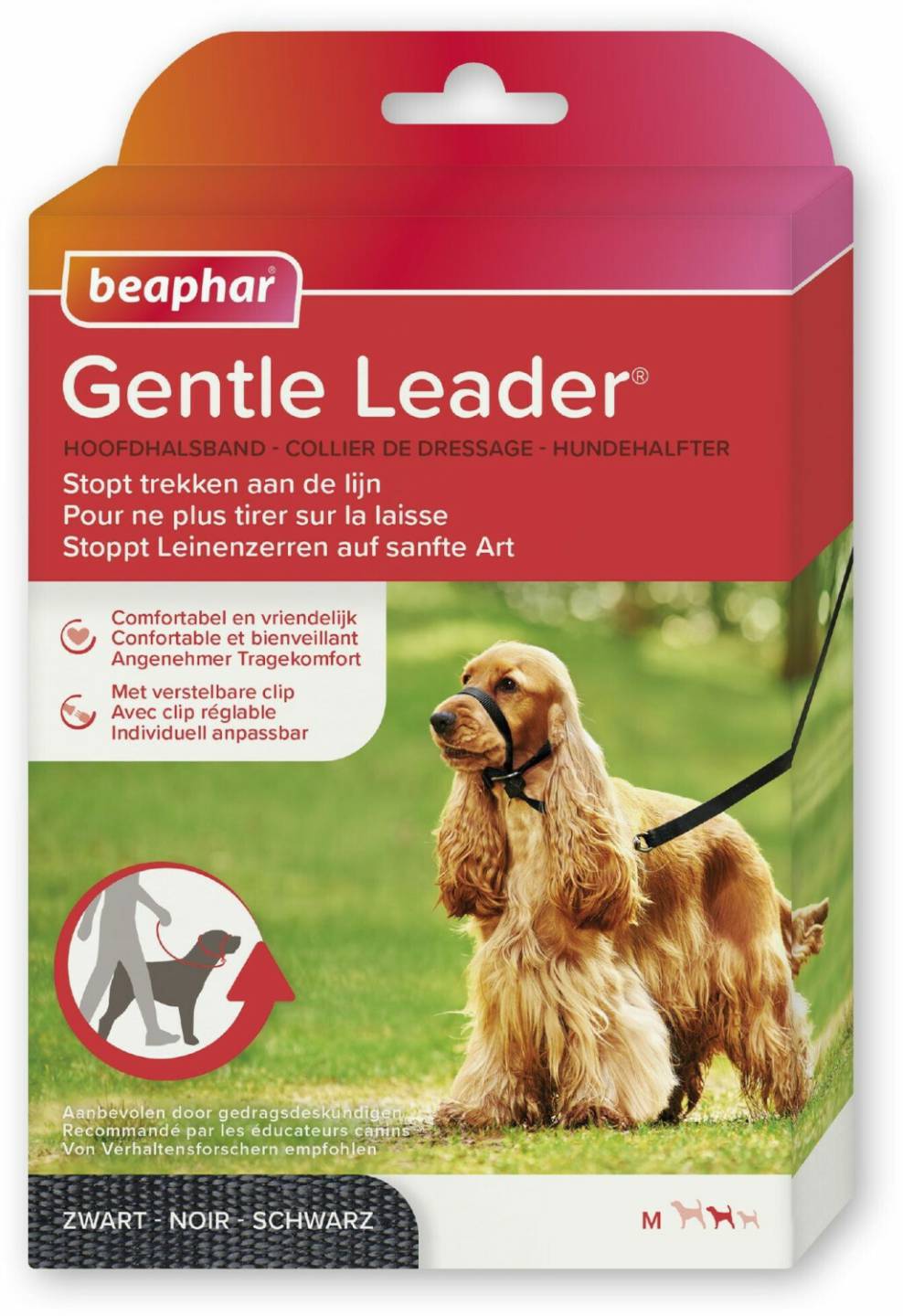 Beaphar Gentle Leader Beaphar Gentle LeaderM schwarz (16263)