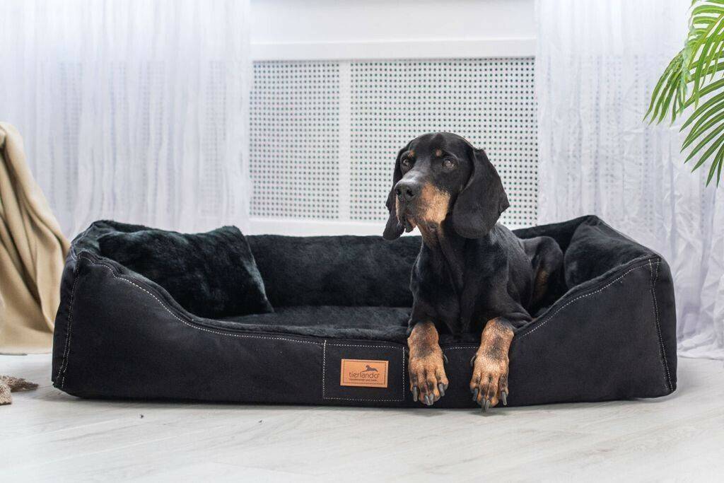 Tierlando Floyd orthopädisches Hundebett Tierlando Floyd orthopädisches Hundebett120x85x25cm schwarz