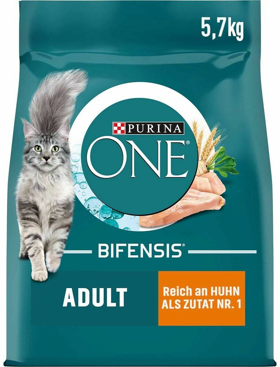 Purina One Bifensis Adult Trockenfutter Huhn & Vollkorngetreide Purina One Bifensis Adult Trockenfutter Huhn & Vollkorngetreide5,7kg