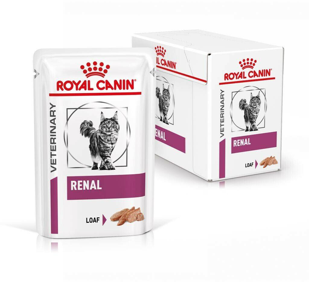 Royal Canin Veterinary Diet Renal mit Huhn Katzennassfutter Royal Canin Veterinary Diet Renal mit Huhn Katzennassfutter48x85g