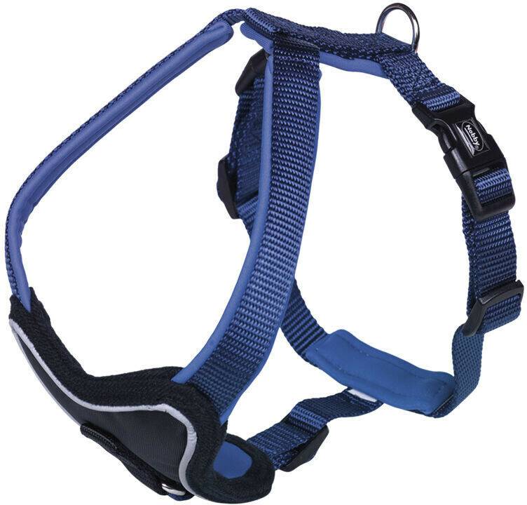 Nobby Komfort Geschirr Classic Preno45-50cm 25mm blau/blau Nobby Komfort Geschirr Classic Preno