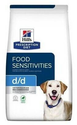 Hill's Prescription Diet Canine d/d Food Sensitivities Ente & Reis TrockenfutterDuck Rice Dry 1,5kg Hill's Prescription Diet Canine d/d Food Sensitivities Ente & Reis Trockenfutter